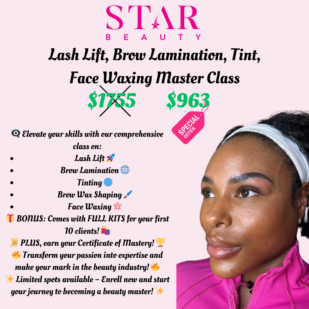 The Ultimate Lash & Brow Masterclass + Facial Waxing