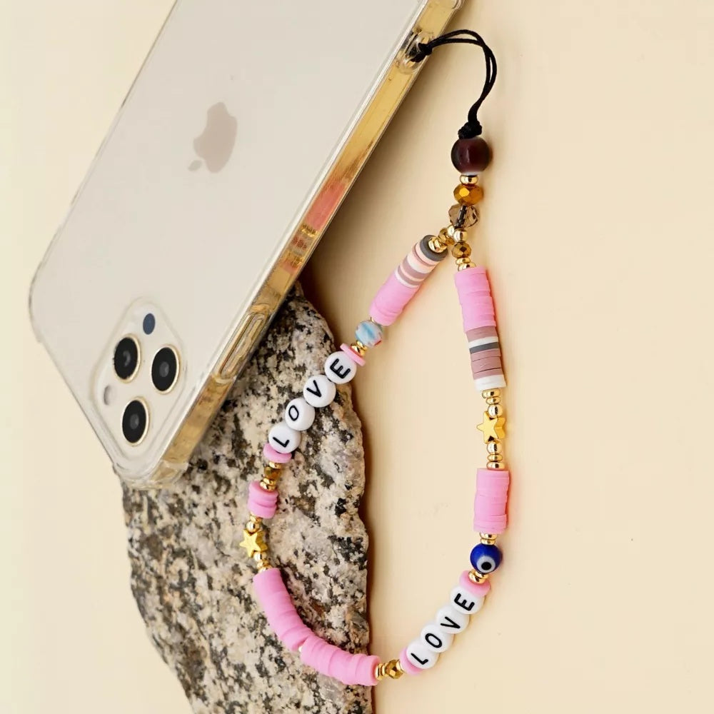 Evil Eye Wristlet Phone Strap-1