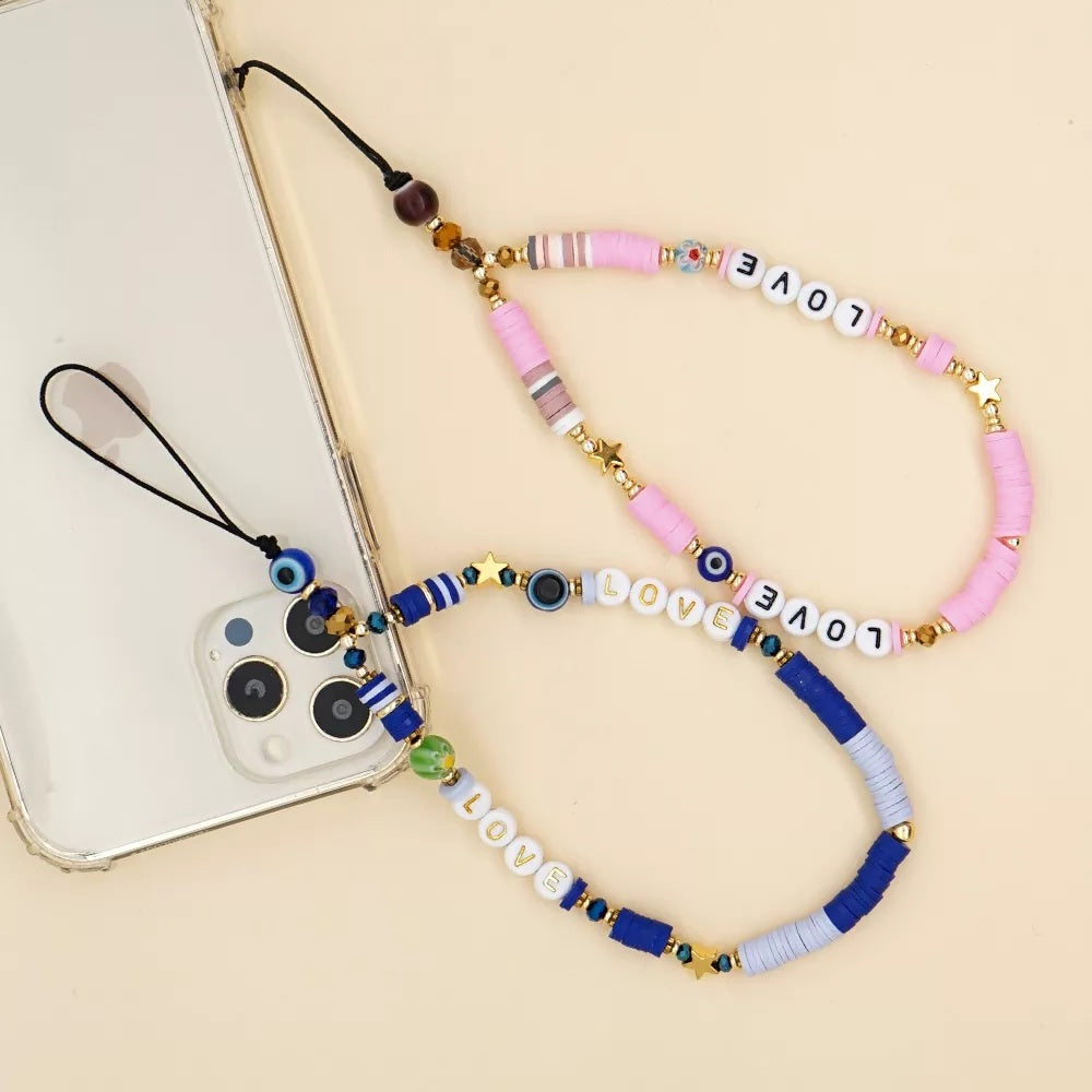 Evil Eye Wristlet Phone Strap-0