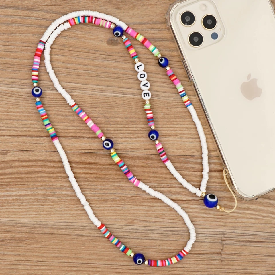Evil Eye Shoulder Drop Phone Strap-1